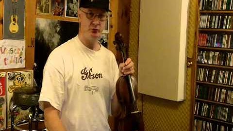 Fiddle Basics 3b The Bow Arm.wmv