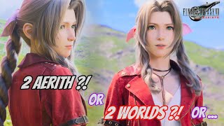Did you notice this about Aerith ? #finalfantasyviirebirth Rebirth Final scene NO THEORY