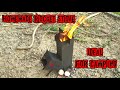 homemade rocket stove | how to make a rocket stove |  no need for gas to cook | DIY
