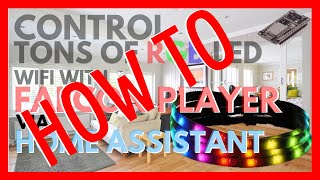 How To Connect Home Assistant to Falcon Player and control tons of RGB with Aircookie  WLED screenshot 4