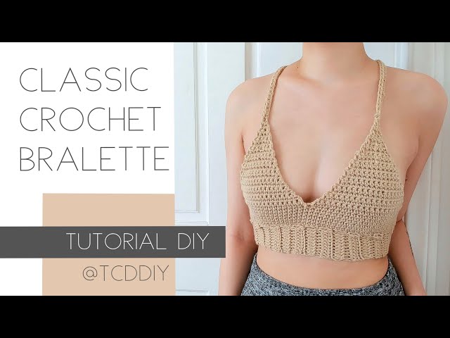 Crochet Bralette Top Pattern