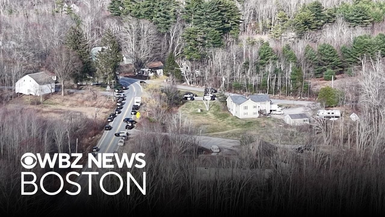 Police searching for gunman who shot officer in New Hampshire - YouTube