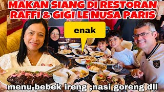 Download Lagu MAKAN DI RESTORANNYA RAFI AHMAD DAN NAGITA DI PARIS ,LE NUSA. NASI GORENG, BEBEK BUMBU ITAM DLL ‼️ MP3 Download Lagu MAKAN DI RESTORANNYA RAFI AHMAD DAN NAGITA DI PARIS ,LE NUSA. NASI GORENG, BEBEK BUMBU ITAM DLL ‼️ MP3