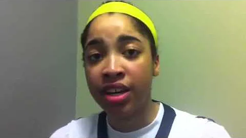 Gina Lewis CAL championship post game interview