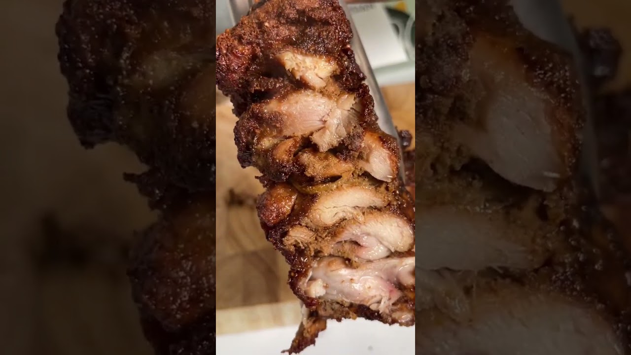 Chicken Suya kebab using an air fryer 