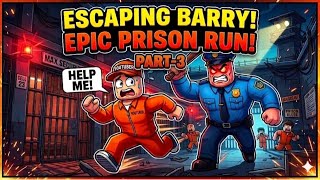 BARRY'S PRISON RUN! Part-3 game over #roblox #barry #barrys #run #part #play #gaming #games #game