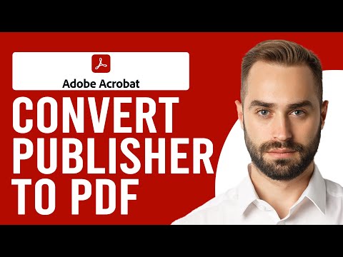 How to Convert Publisher to PDF (How to Turn a Microsoft Publisher File to a PDF)