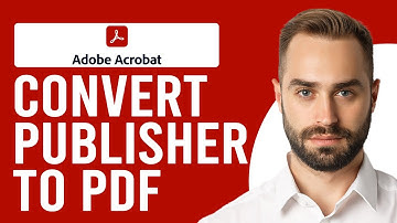 How to Convert Publisher to PDF (How to Turn a Microsoft Publisher File to a PDF)