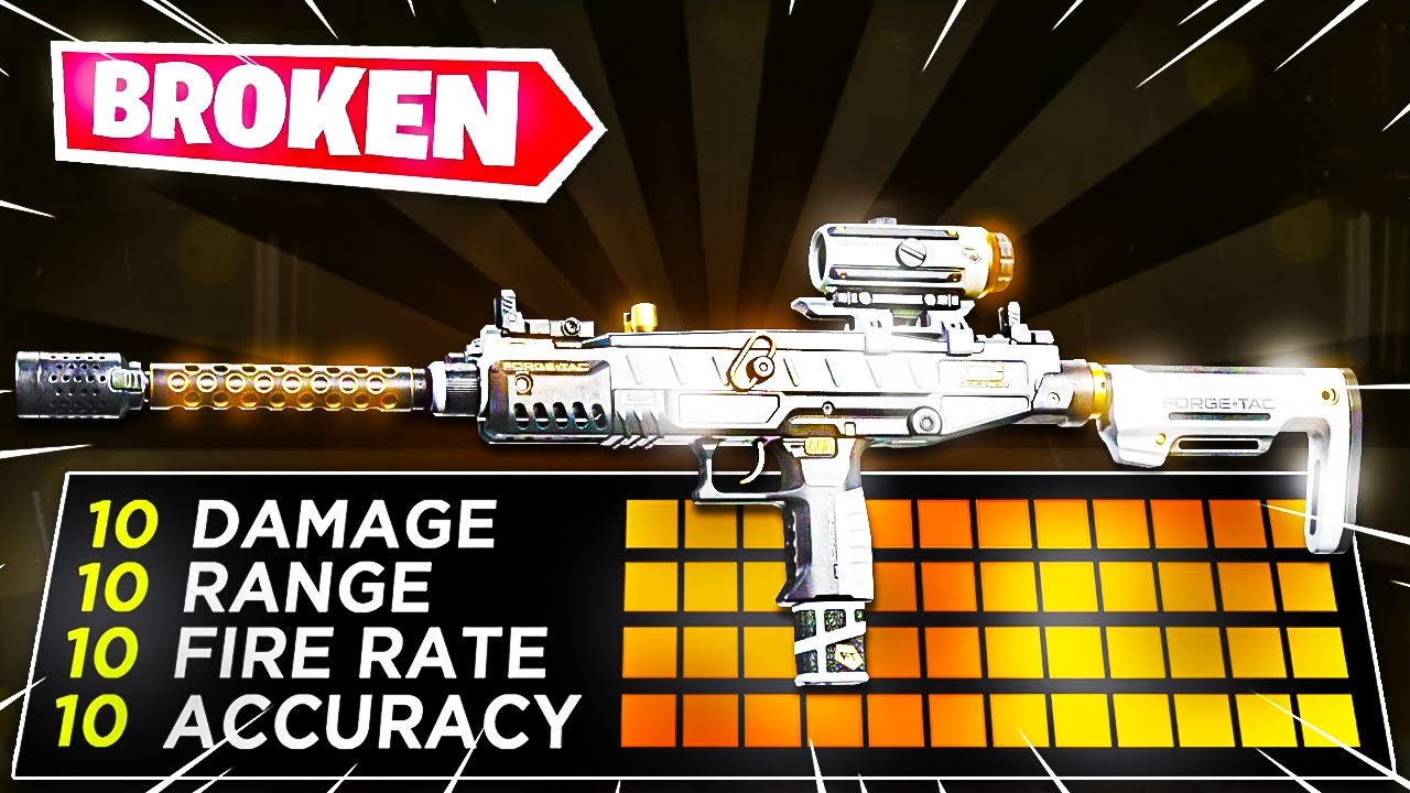 the *BROKEN* UZI IN SEASON 6... FASTEST KILLING (BEST UZI CLASS SETUP) WARZONE