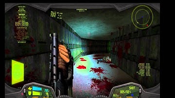 Brutal Doom - Project Brutality Test with Ultimate DoomVisor Test E1M4