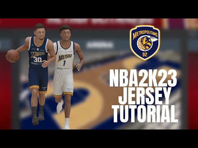 Metropolitans 92 Jersey Creator NBA2K23 