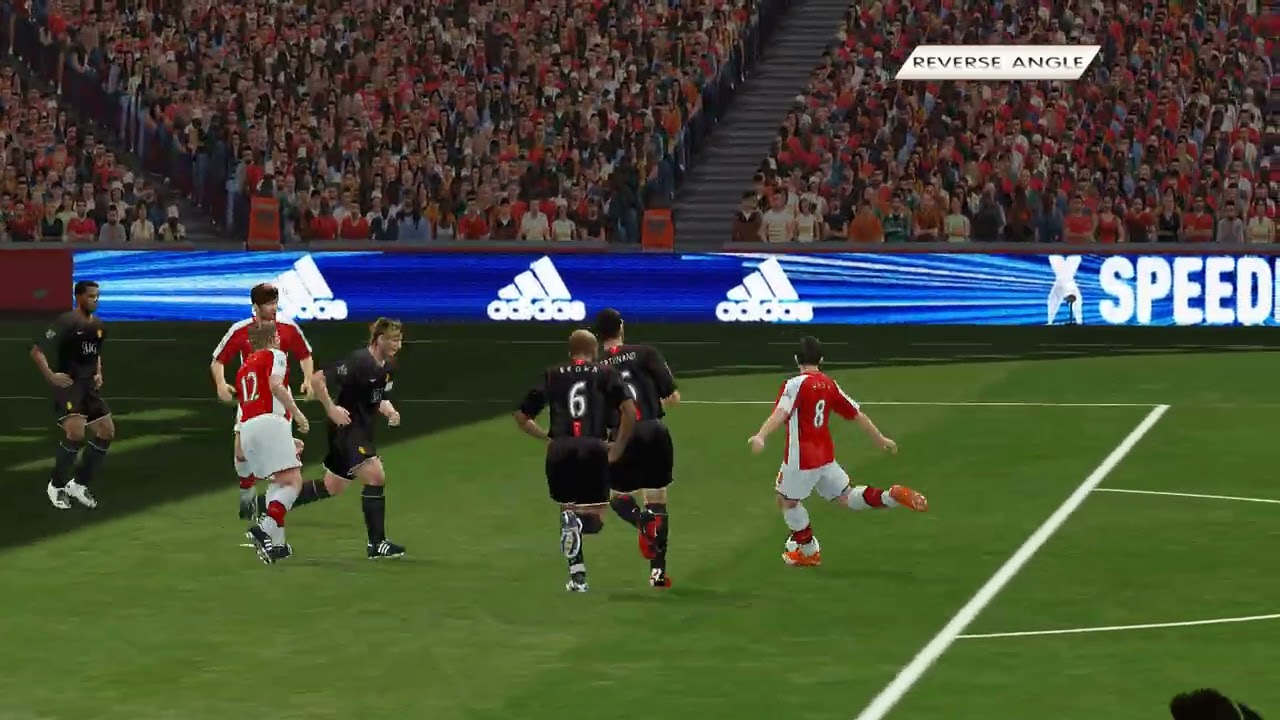 Arsenal vs Manchester United [ PES 6 Master League 