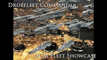 Dropfleet Commander - UCM Fleet Showcase