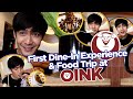 FIRST DINE-IN EXPERIENCE & FOOD TRIP AT OINK! | Robi Domingo