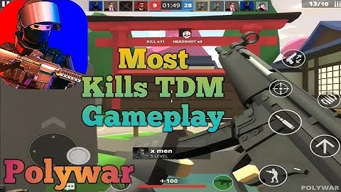 Polywar - Low End FPS Multiplayer - TDM gameplay