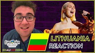 Reaction Lithuania Eurovision 2023 Monika Linkytė Stay Shauunzers