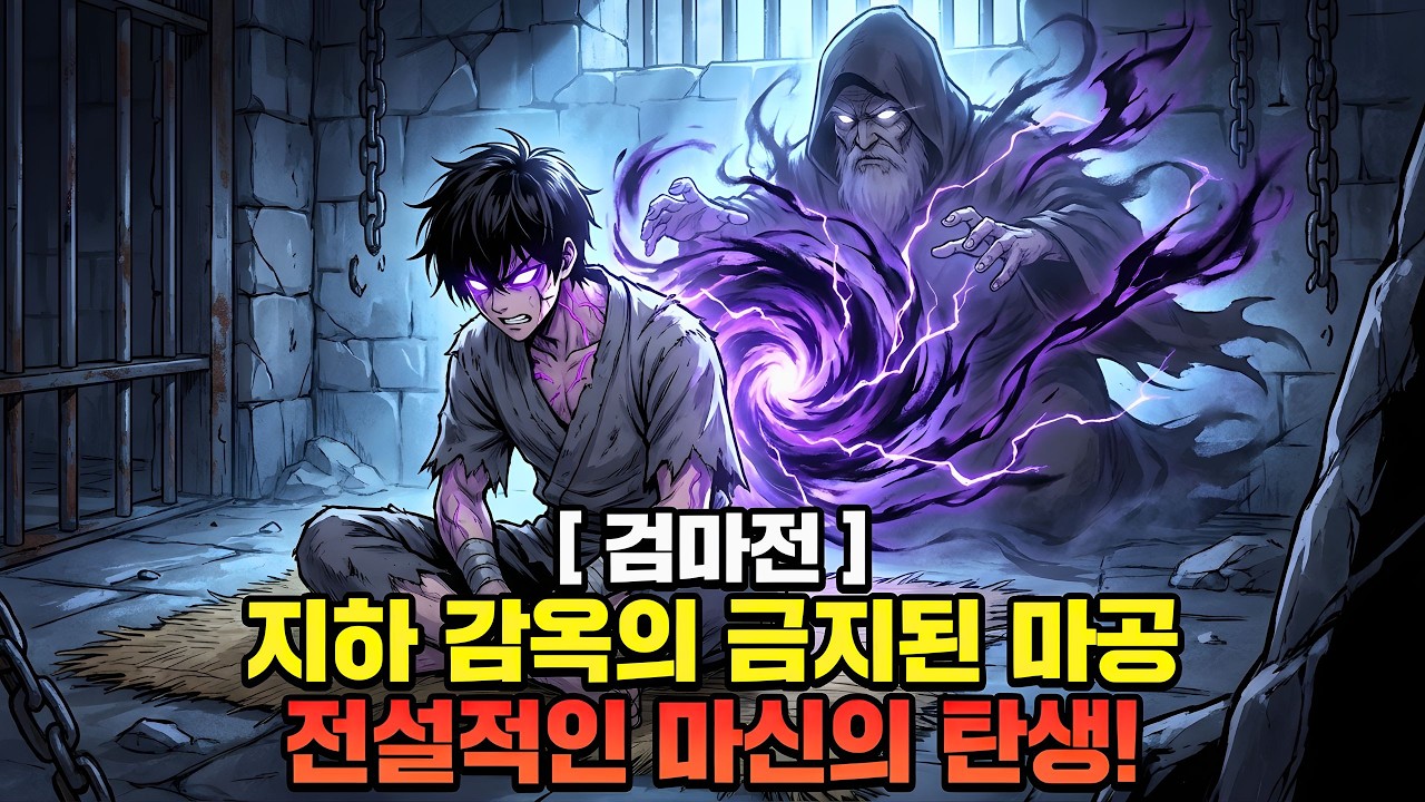 지옥 감옥의 수수께끼 죄수, 가난한 소년에게 사악한 금술을 전수해… 고금 을 뒤흔든 검마가 탄생했다!