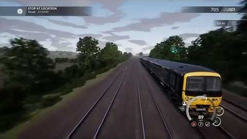 Train Sim World 2020 - Driving Train With External Camera - Hereford to London - First Look - PS4