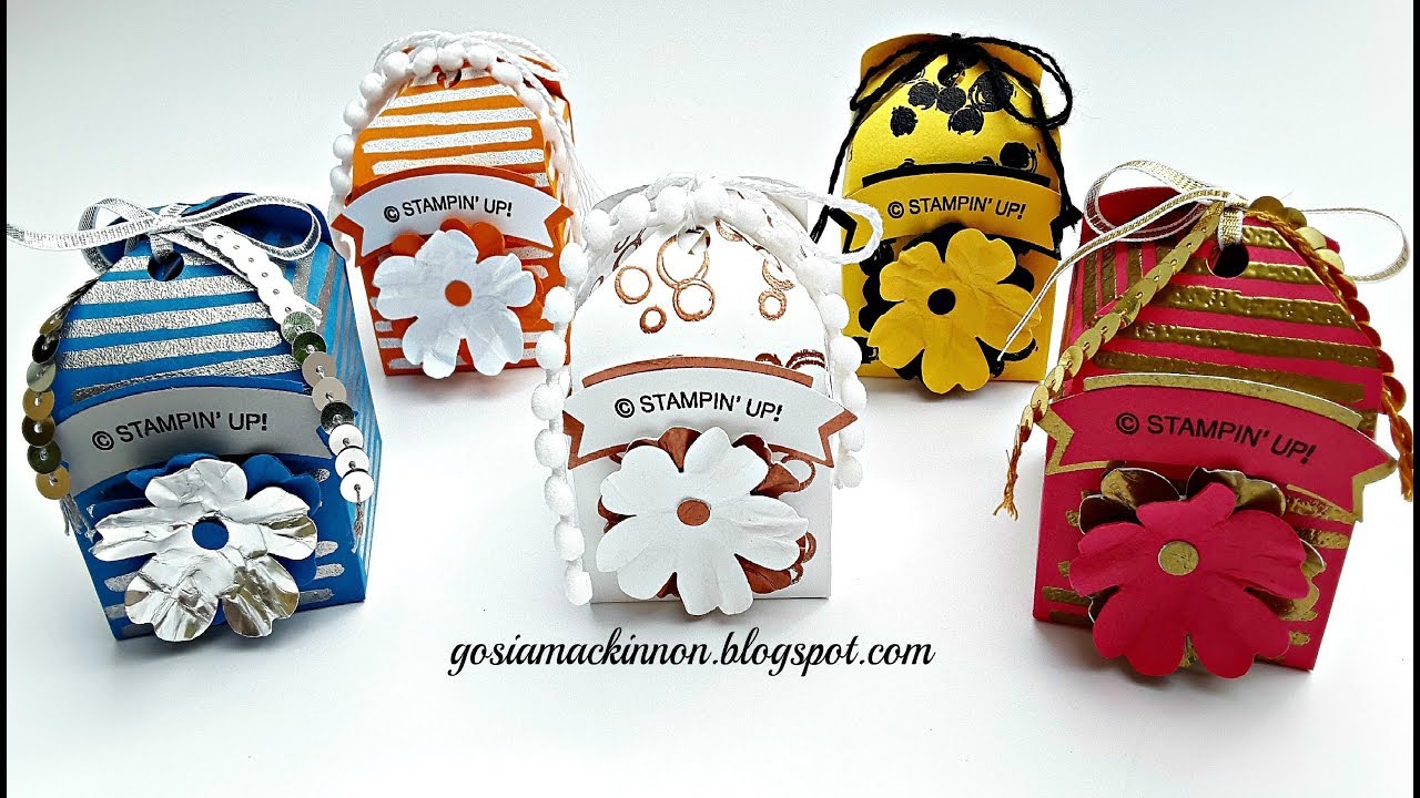 How to make & decorate box using Envelope Punch Board & Playful ...