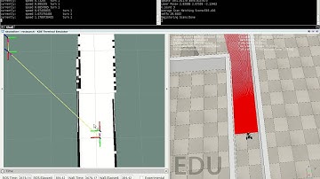 RC Car Gmapping Simulation using ROS and VREP