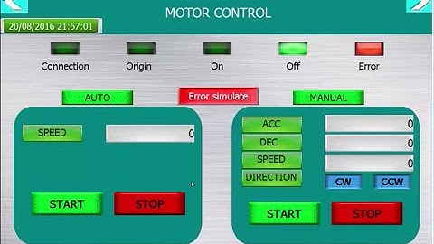 LS HMI XGT Panel programming with Xp-Builder
