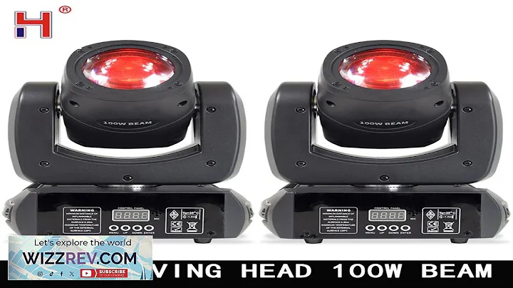 Led Stage Lights Mini Sharpy Beam 100W Moving Head Light Lyre DJ Review
