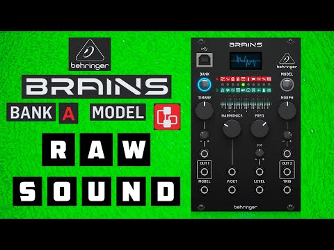 Behringer Brains - A3 - FM 2 operators MODEL - RAW SOUND