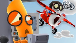 Catch Rob If You Can!  | Rob The Robot | Preschool Learning Cartoons