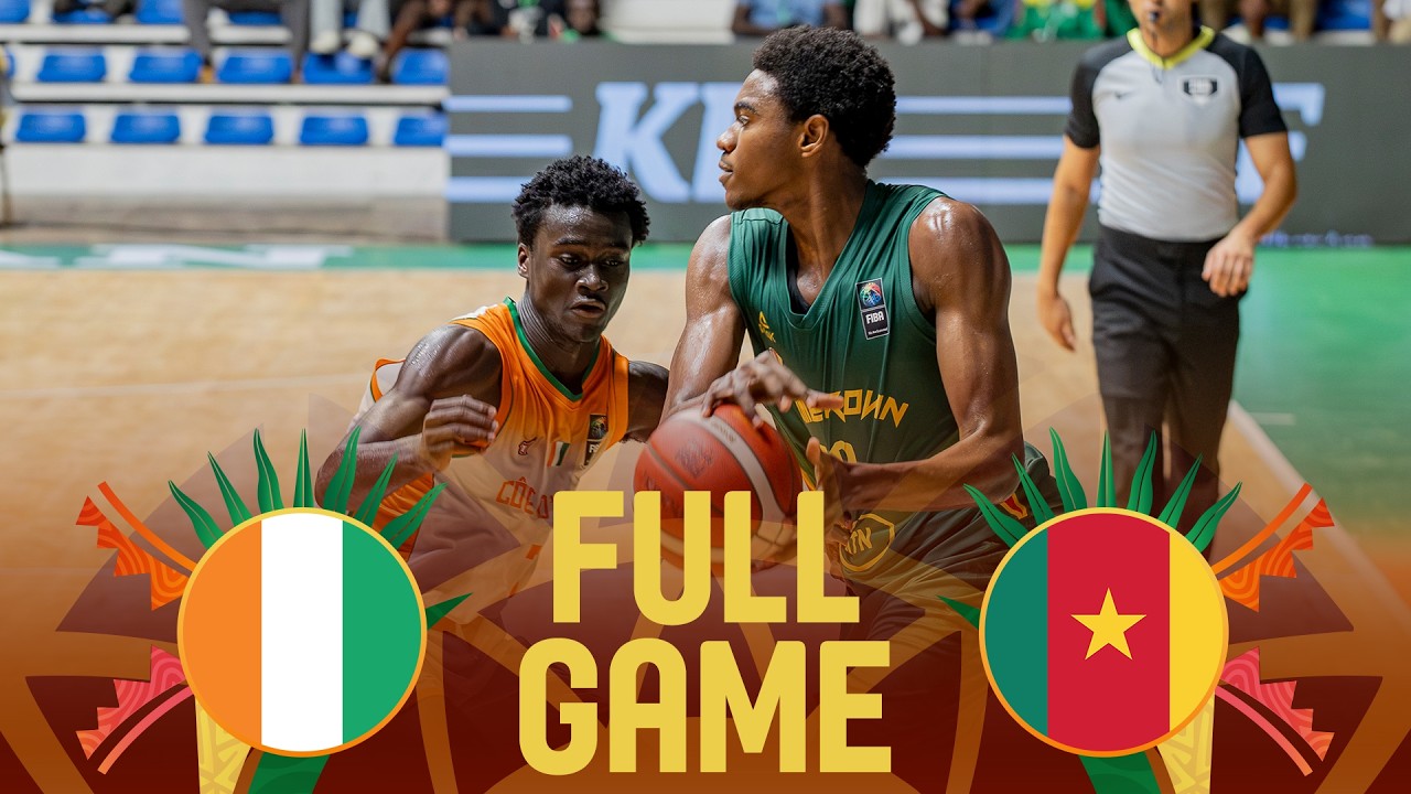 Semi-Finals | Côte d'Ivoire v Cameroon | Full Basketball Game | FIBA U18 AfroBasket 2026