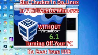 HOW TO RUN CHECKRA1N ON LINUX IN VIRTUALBOX WINDOWS