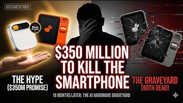 $350 Million To Kill The Smartphone. 18 Months Later: Both Dead. The AI Hardware Graveyard.