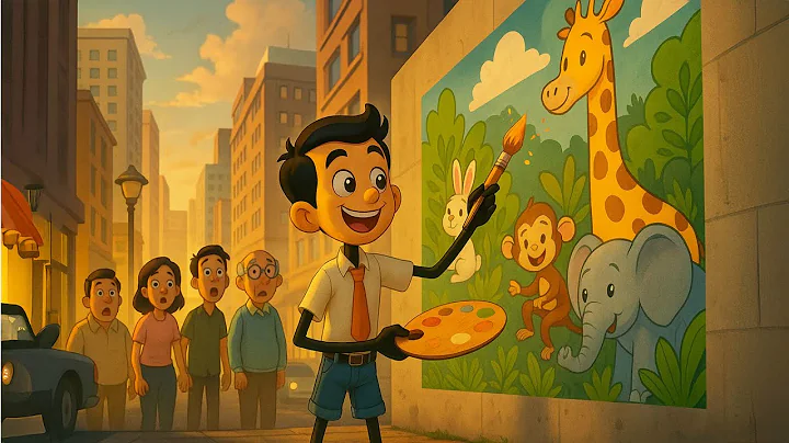 What if we couldn’t stop Painting? | #aumsum #kids #cartoon #science