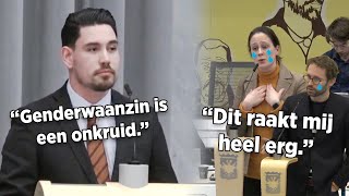 Council members walk away CRYING after FVD's anti-woke speech