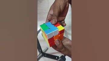 Magic trick to solve Rubik