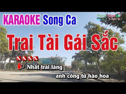 Video Trai Tài Gái Sắc Karaoke Tone Song Ca ( Beat Chuẩn ) -... - youtube