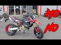 Ducati hypermotard 698 test  essai  comparaison ktm smcr 690