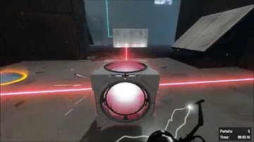 [Portal 2] Speedrun of Ceiling Catapult in 55.06s