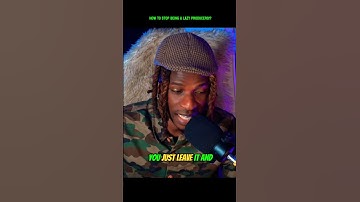 The myth of a lazy producer Full video on page. #krizbeatz #music #mixing #pod #producer #afrobeats