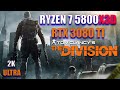 Tom Clancy's The Division | Ryzen 7 5800x3d + RTX 3080 TI | ULTRA (2K)