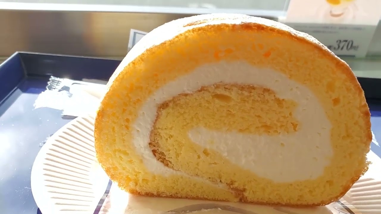ロールケーキ 松風庵 松風庵 おやつ デザート ケーキ ロールケーキ コーヒー無料 お茶タイム 美味しそう 甘さ控えめ のんびり生活まりっぺ Youtube