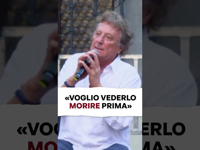 Enzo Iacchetti augura la morte al ministro Schillaci
