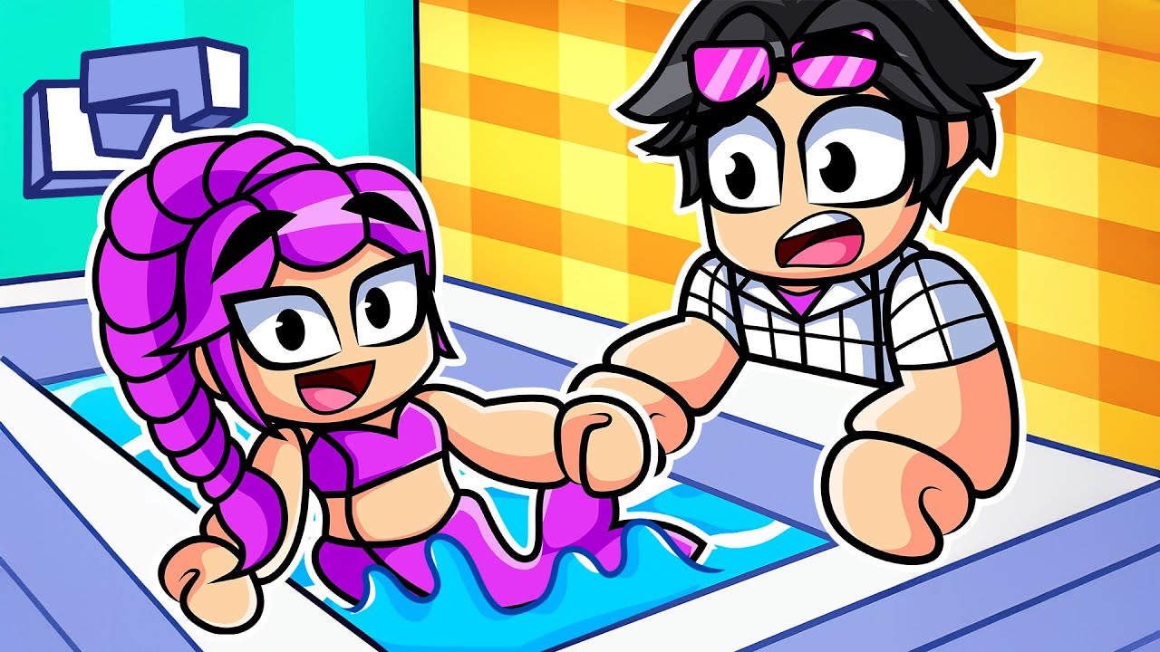 RUMI SIERNA es ADOPTADA por JINU en ROBLOX! 😱🌊