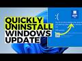 Windows 11 Update Broke Your PC? Fix It Fast
