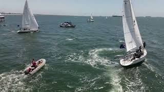 59th Congressional Cup 2024   F2M3   Tapper v Thomson start