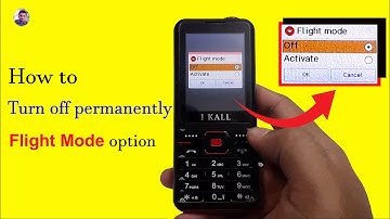 Mobile on karte hi flight mode screen show hota hai - How to remove flight mode in keypad mobiles