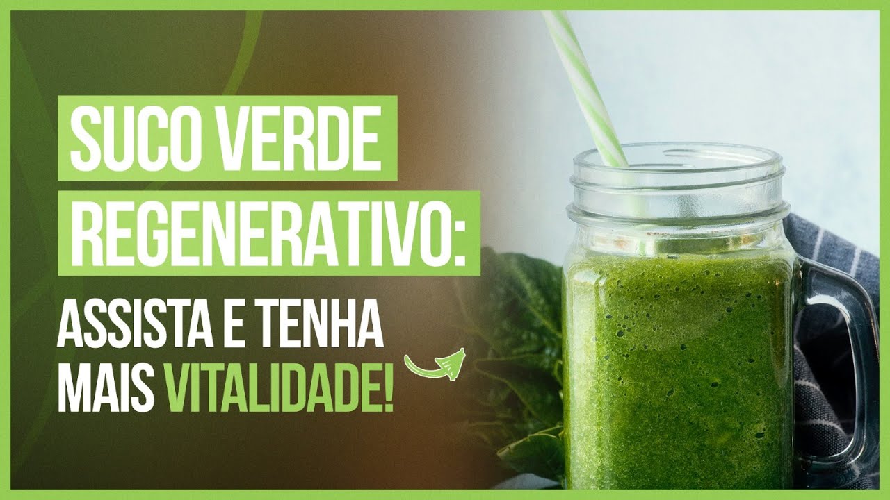 RECEITA EXCLUSIVA: SUCO VERDE REVITALIZANTE