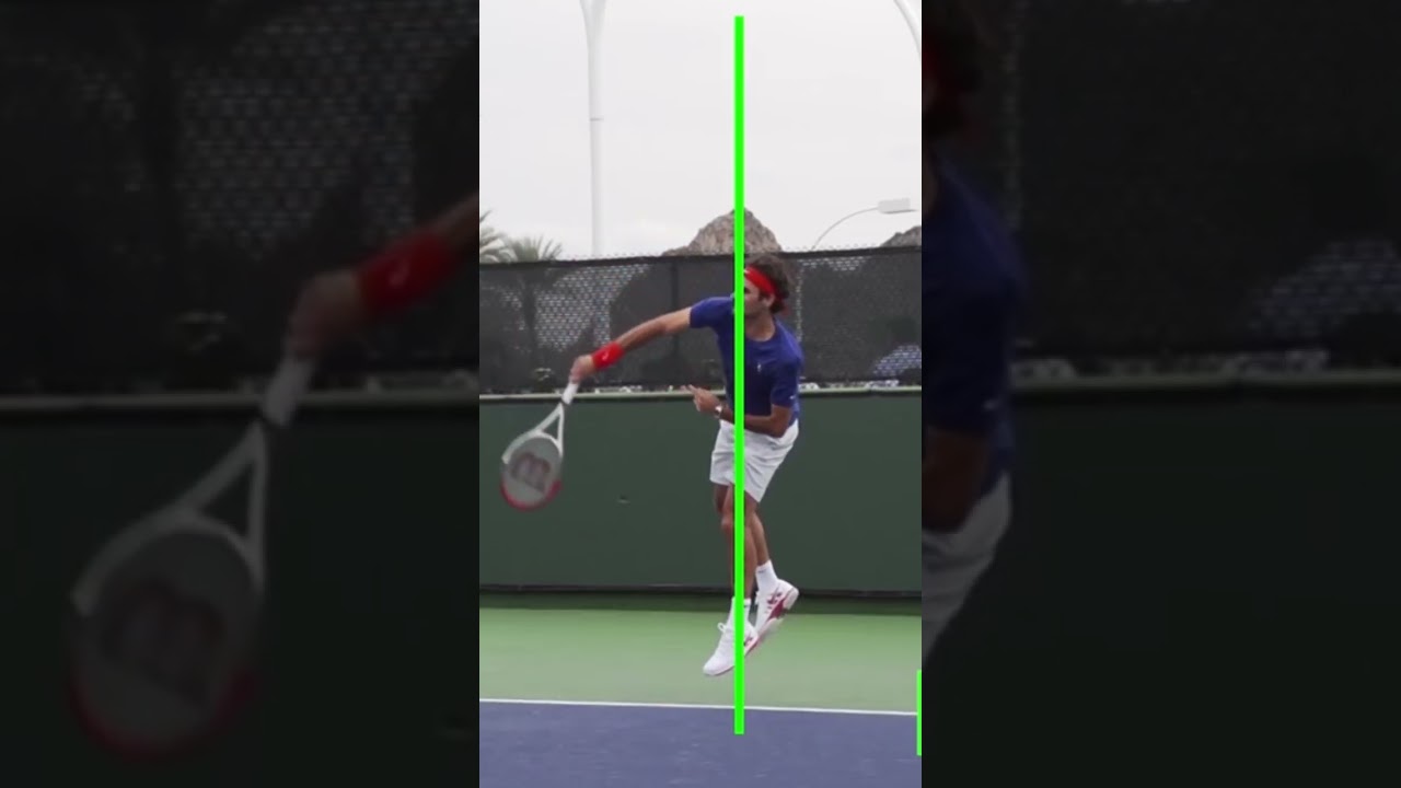Federer Follow Through! 