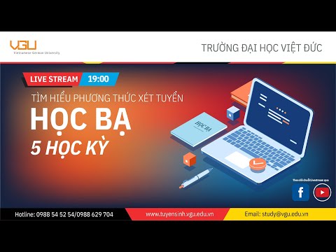 Video Topic 7: XÉT TUYỂN HỌC BẠ 5 HỌC KỲ - YouTube