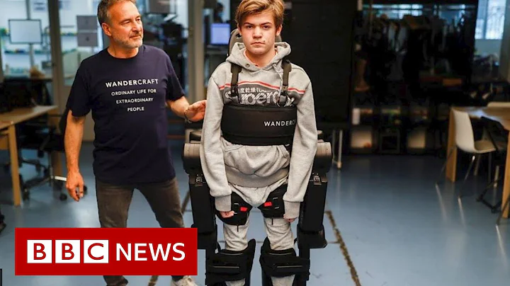 Dad builds robotic exoskeleton to help son walk - BBC News - DayDayNews