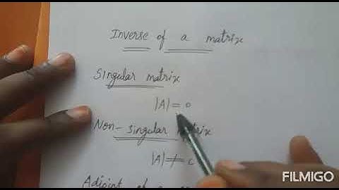 11th  Business maths /  matrices and determinants / Example ( 1.12) & Example  (1.13)